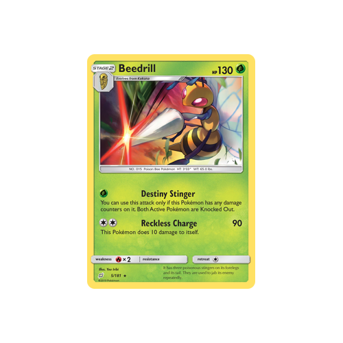 Beedrill (5/181) Team Up
