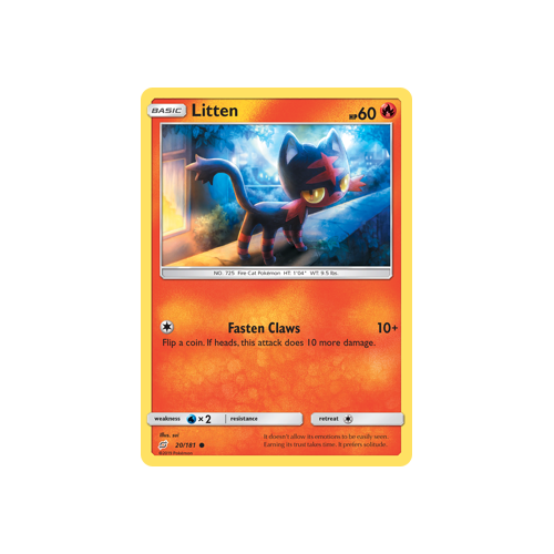 Litten (20/181) Team Up