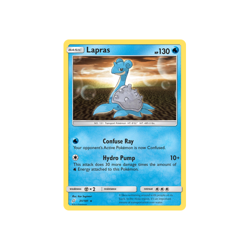 Lapras (31/181) Team Up