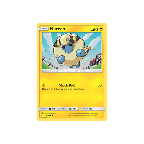 Mareep (41/181) Team Up