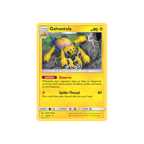 Galvantula (48/181) Team Up