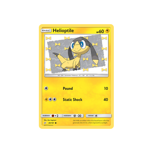 Helioptile (49/181) Team Up