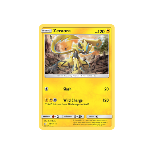 Zeraora (52/181) Team Up