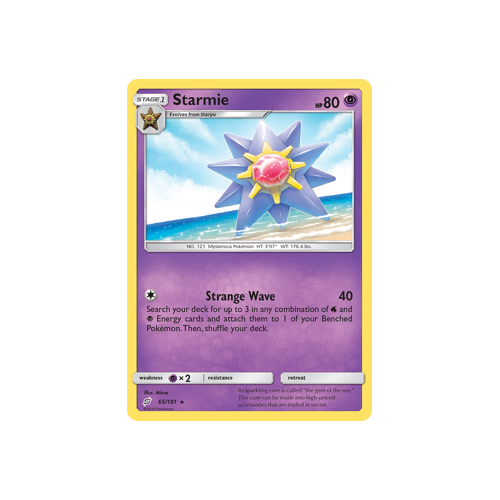 Starmie (65/181) Team Up