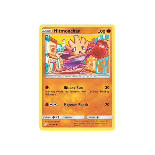Hitmonchan (74/181) Team Up