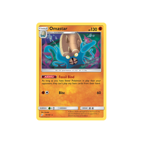 Omastar (76/181) Team Up