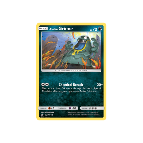 Alolan Grimer (83/181) Team Up