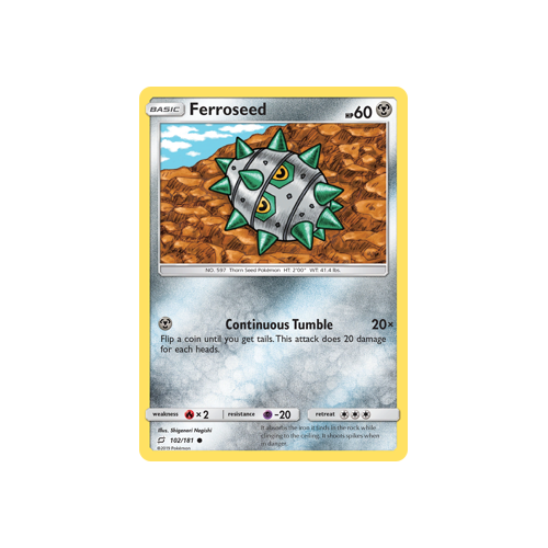 Ferroseed (102/181) Team Up