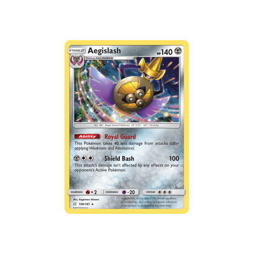 Aegislash (109/181) Team Up