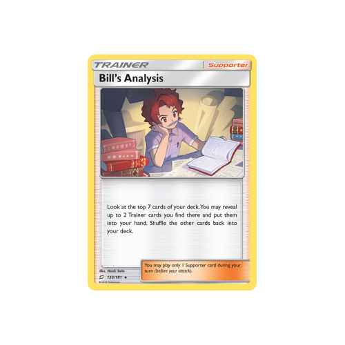 Bill's Analysis (133/181) Team Up