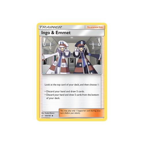 Ingo & Emmet (144/181) Team Up
