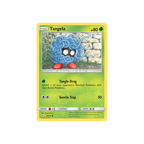 Pokemon Unbroken Bonds 16/214 Tangela Common