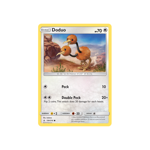 Pokemon Unbroken Bonds 150/214 Doduo Common