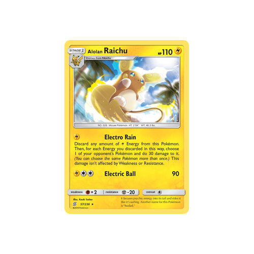 Alolan Raichu (57/236) Unified Minds