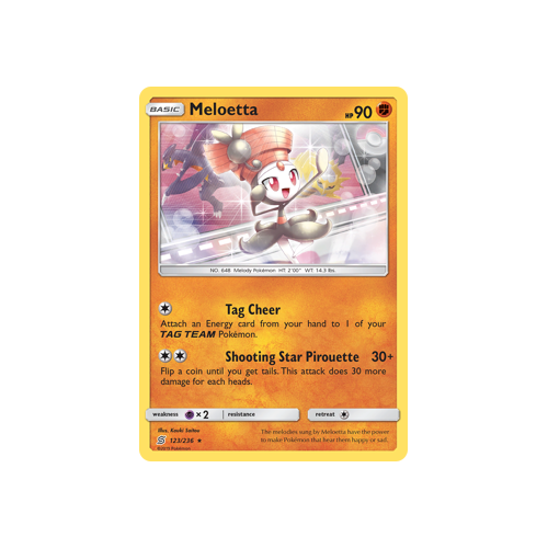 Meloetta (123/236) Unified Minds