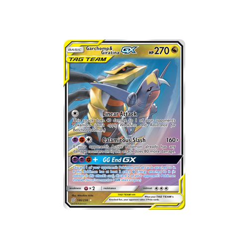 Garchomp & Giratina GX (146/236) Unified Minds