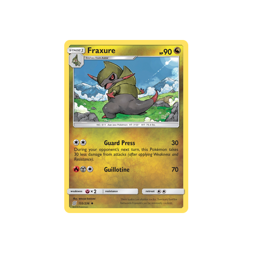 Fraxure (155/236) Unified Minds