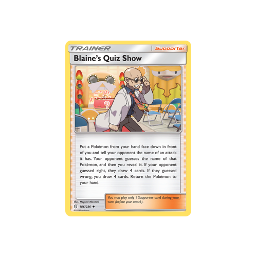 4 X Blaine's Quiz Show (186/236) Unified Minds