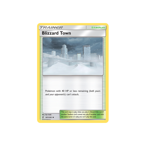 4 X Blizzard Town (187/236) Unified Minds