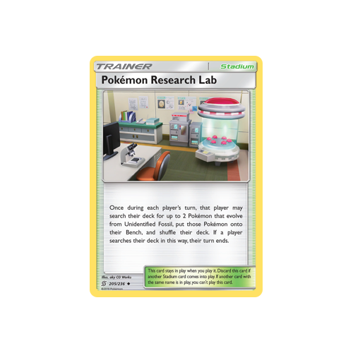 4 X Pokemon Research Lab (205/236) Unified Minds