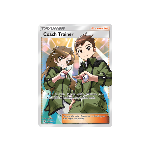 Coach Trainer FULL ART (233/236) Unified Minds