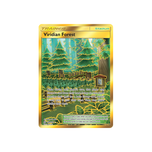 Viridian Forest SECRET HYPER RARE (255/236) Unified Minds