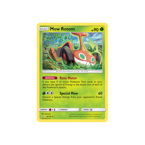 Mow Rotom (14/156) Ultra Prism
