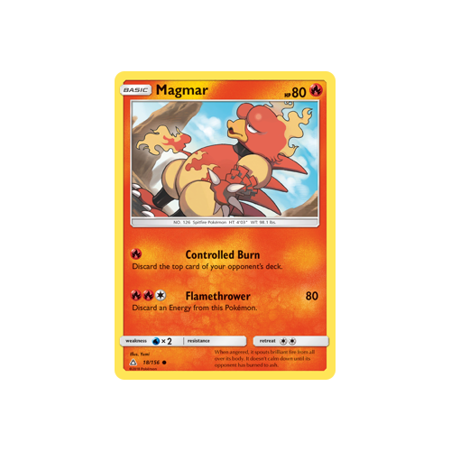 Magmar (18/156) Ultra Prism