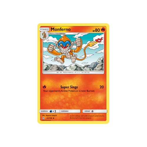 Monferno (22/156) Ultra Prism