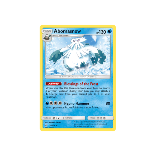 Abomasnow (38/156) Ultra Prism