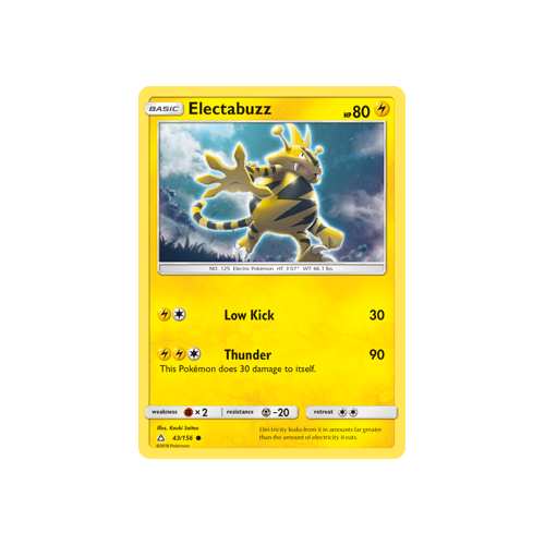 Electabuzz (43/156) Ultra Prism