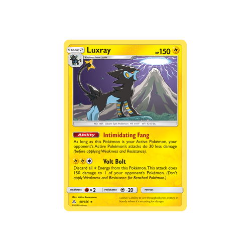 Luxray (48/156) Ultra Prism
