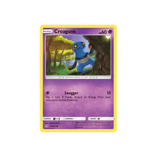 Croagunk (56/156) Ultra Prism