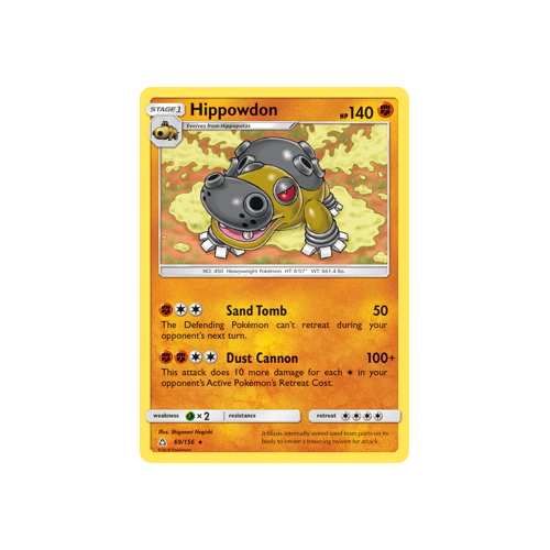 Hippowdon (69/156) Ultra Prism
