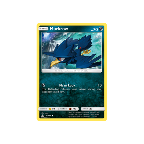Murkrow (71/156) Ultra Prism