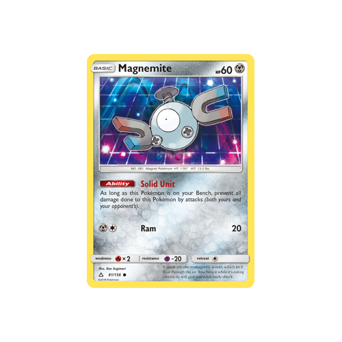Magnemite (81/156) Ultra Prism