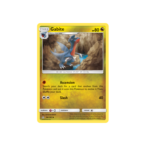 Gabite (98/156) Ultra Prism