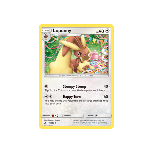 Lopunny (107/156) Ultra Prism
