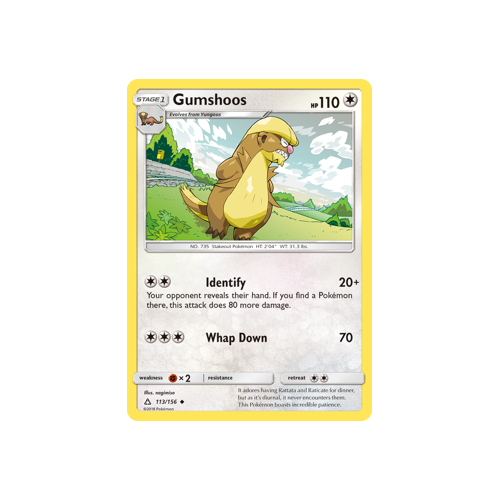 Gumshoos (113/156) Ultra Prism