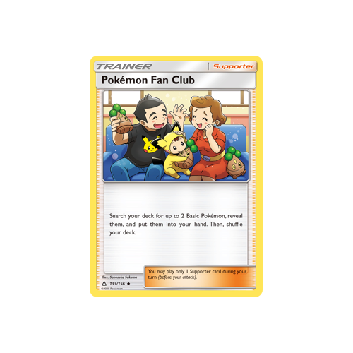 Pokemon Fan Club (133/156) Ultra Prism