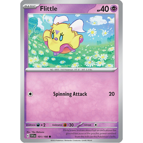 Flittle 101/198 Common Scarlet & Violet Pokemon Card