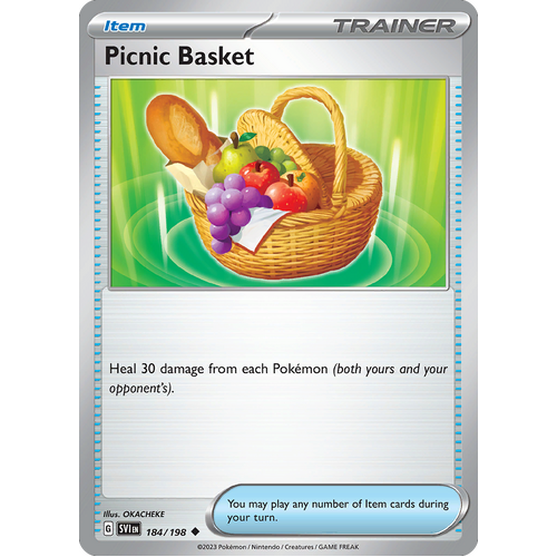 Picnic Basket 184/198 Uncommon Scarlet & Violet Pokemon Card
